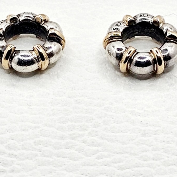 Authentic Pandora Spacers with 14k Gold - Picture 4 of 5